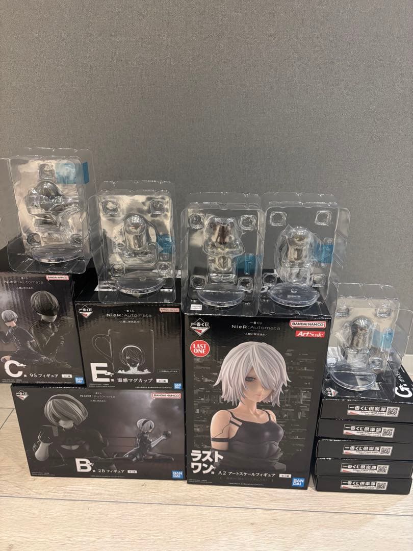 一番くじ　ニーアオートマタ　ＢC ＥＩＧ　ラストワン賞