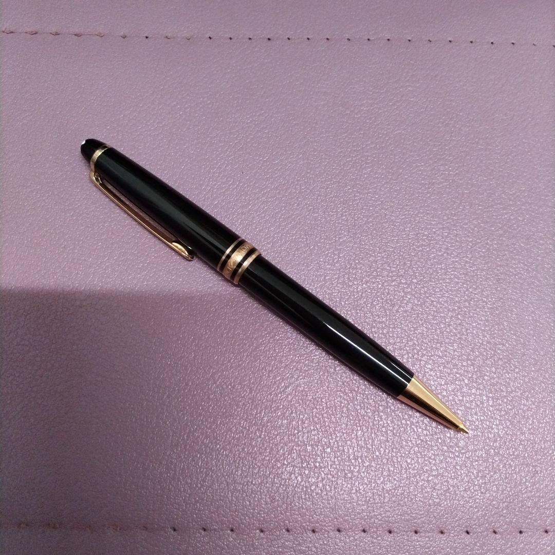 モンブラン　マイスターシュティック　黒ゴールド シャープペンシル
