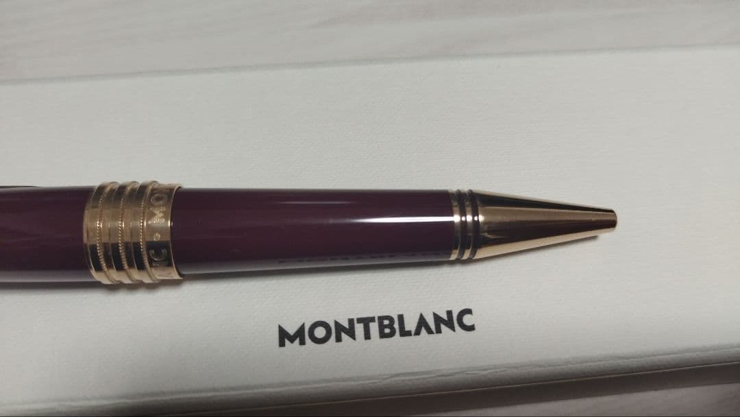 モンブラン グレートキャラクターズ ケネディ ボールペン バーガンディ JFK