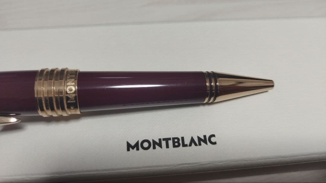 モンブラン グレートキャラクターズ ケネディ ボールペン バーガンディ JFK