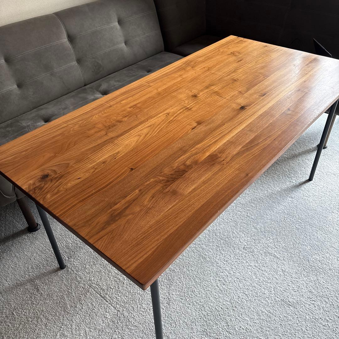 【ぴち】unico DIX ダイニングテーブル ウォールナット材