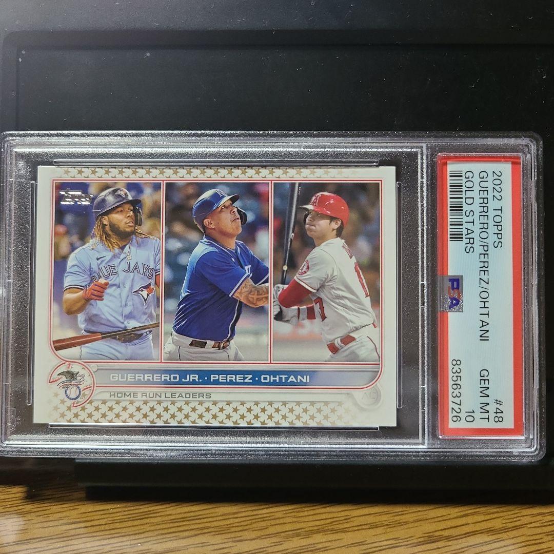 大谷翔平他2022Topps#48ゴールドスターカード