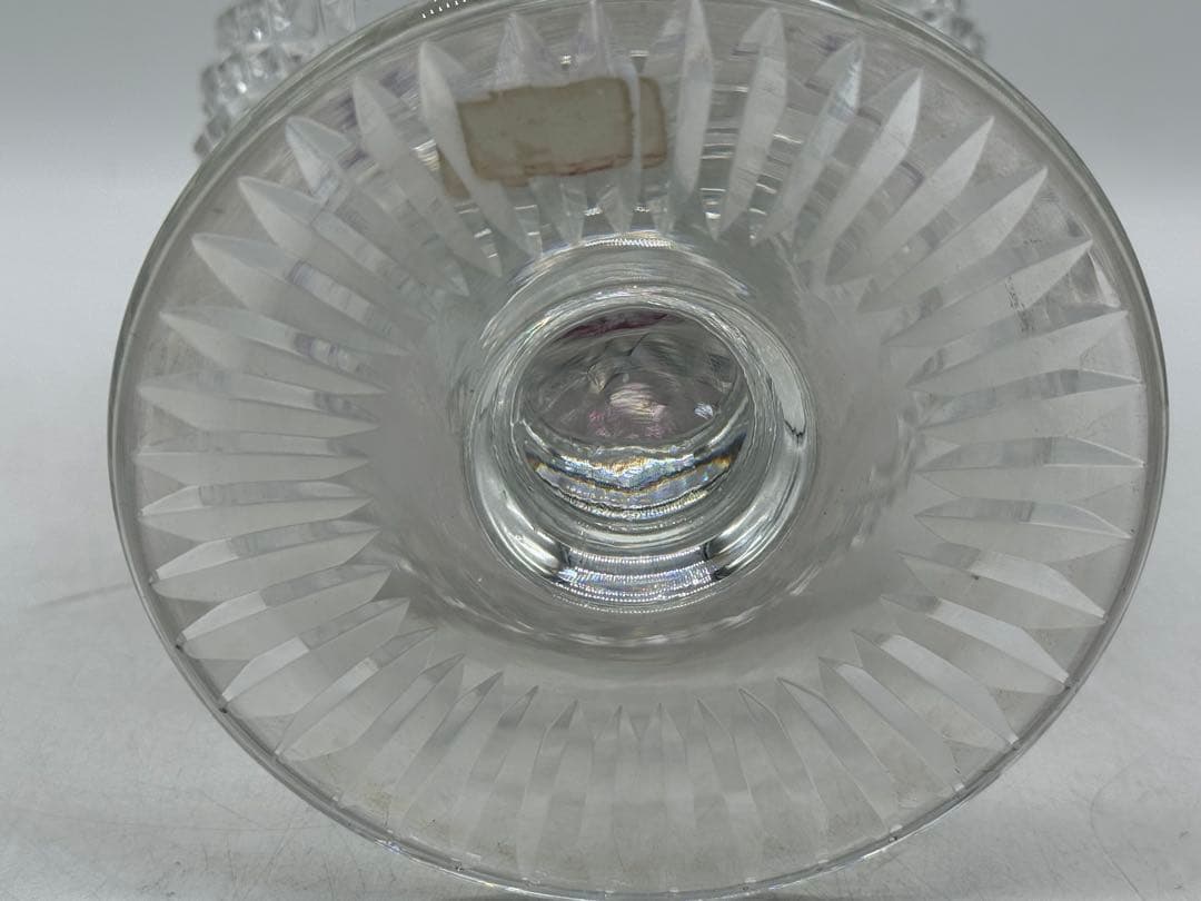 ポルトガル製　クリスタル　キャンディー入　ヴァルサンラングールスタイル　1202