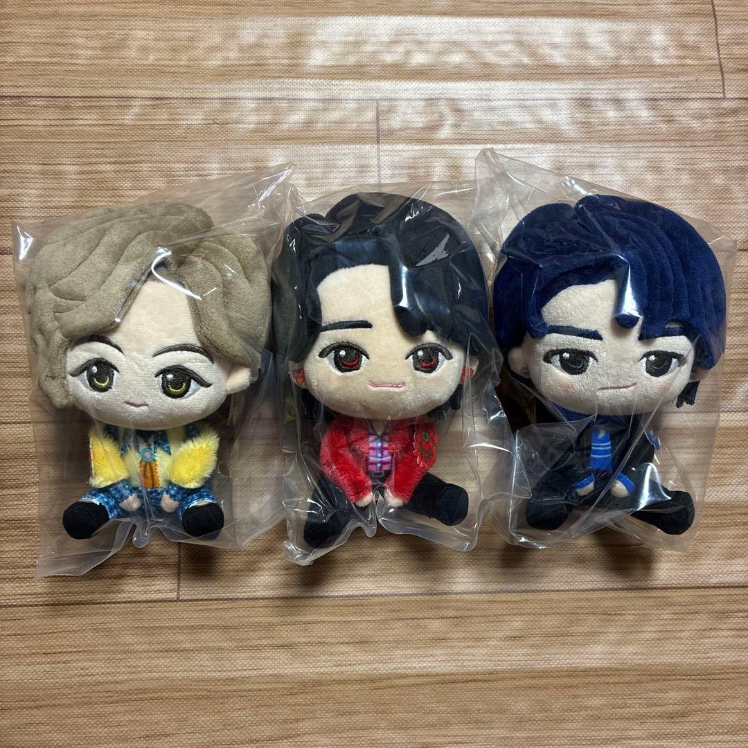 ミセスグリーンアップル　一番くじ　A賞　ぬいぐるみマスコット　3種　コンプリート