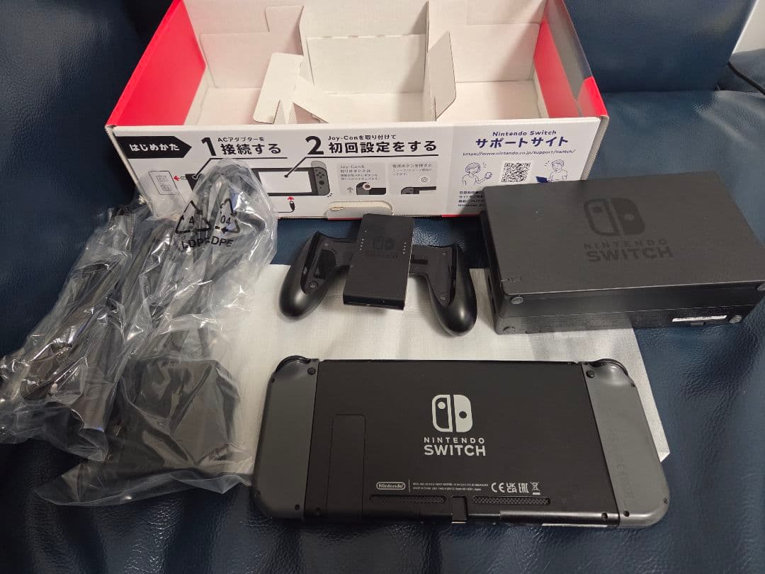 Nintendo Switch グレー 本体 付属品付き