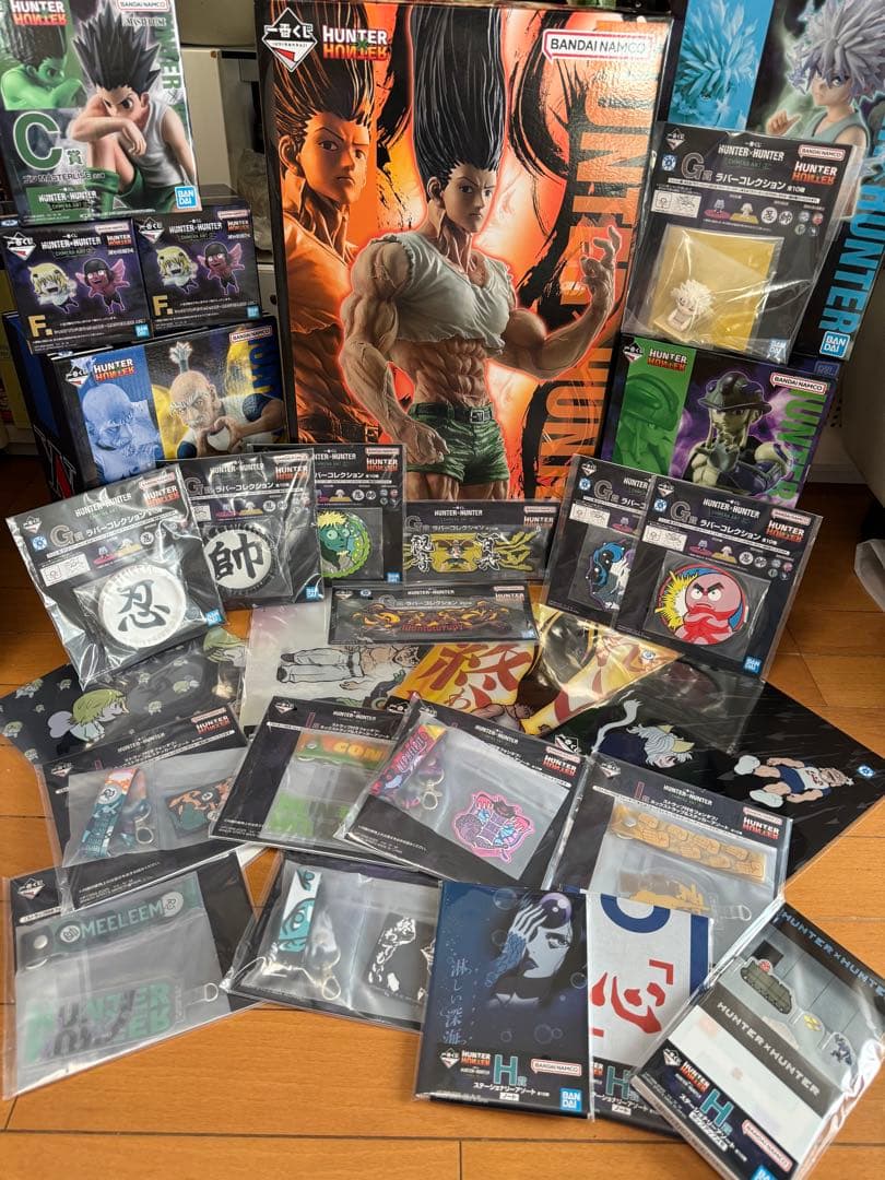 HUNTER×HUNTER 1番くじ　フィギュア　ラストワン　ゴン　成長ver