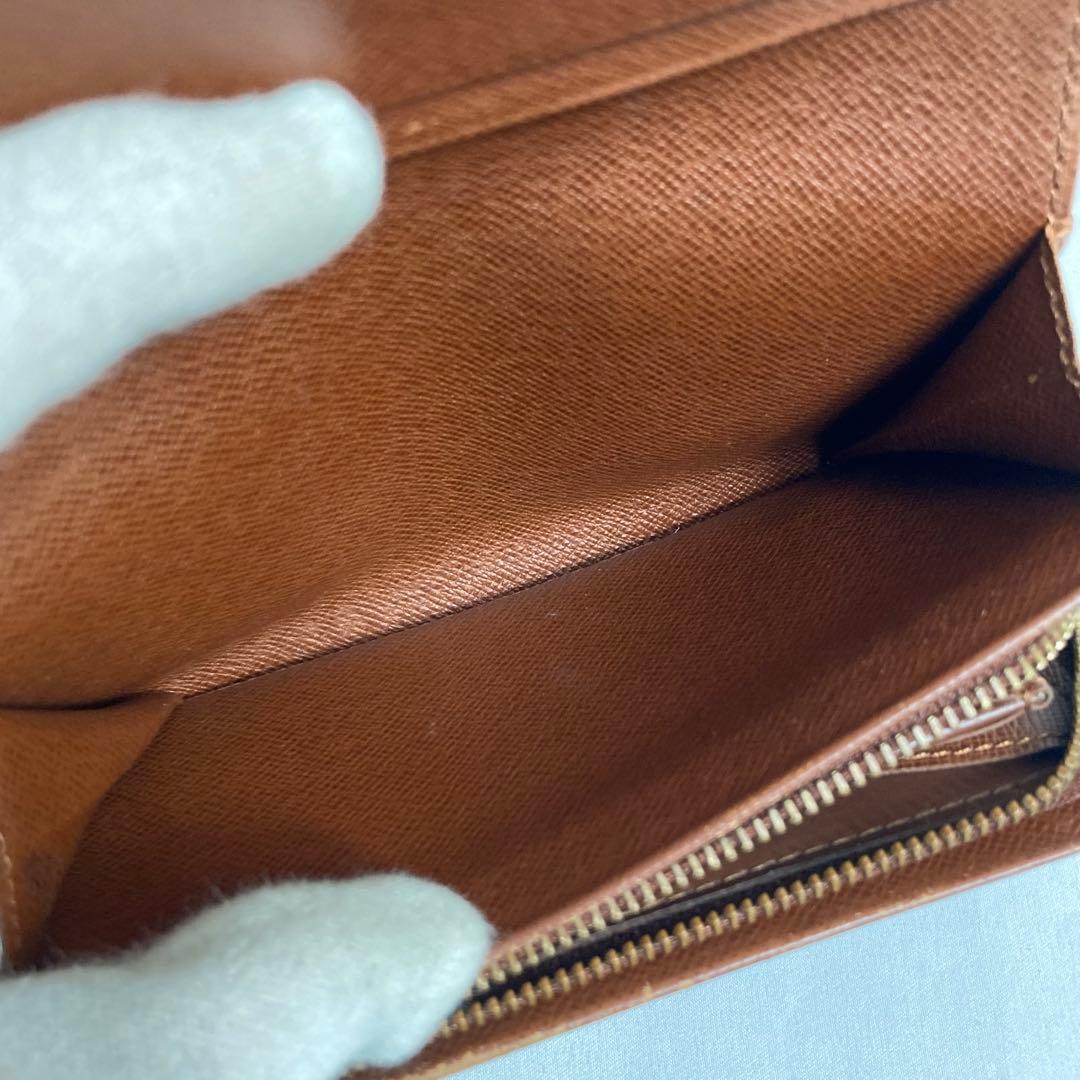 【美品】ルイヴィトン　ポルトフォイユ　ビエ　トレゾール　二つ折り財布 モノグラム