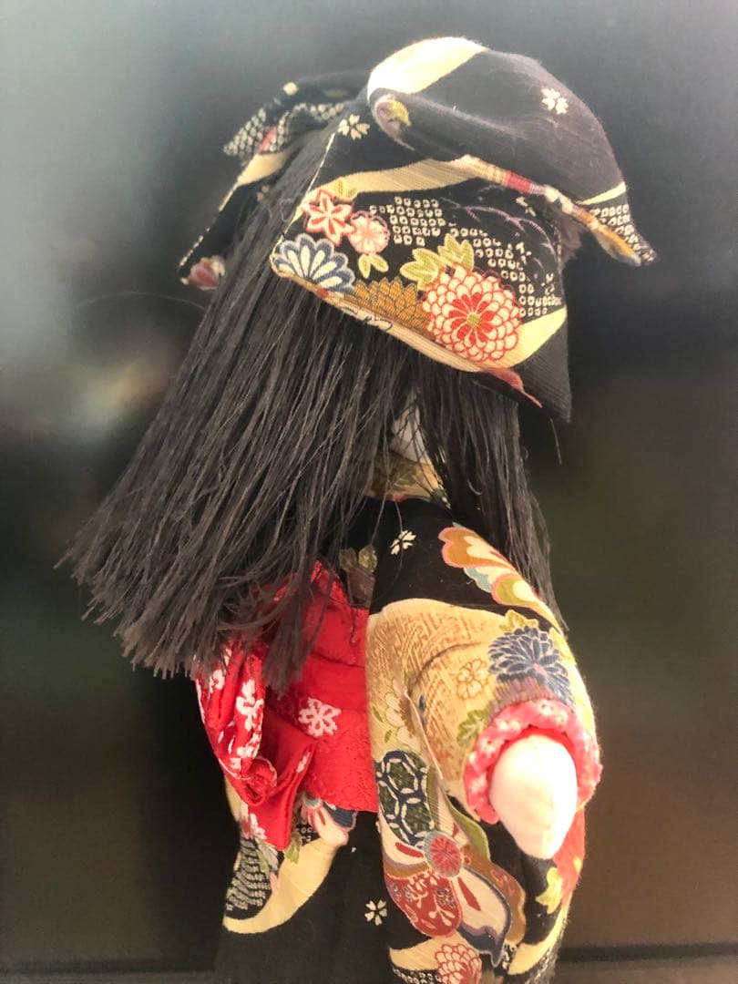 ＊カッパのおーこ様ご確認用＊市松風文化人形＆ミニリボンちゃん♪布人形•お着物＊