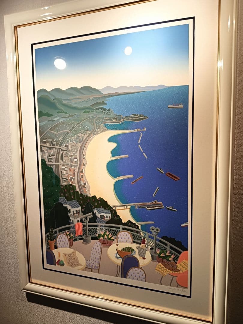 ☆神戸シリーズ　トーマス・マックナイト　大判大作　大作　真作　シルクスクリーン