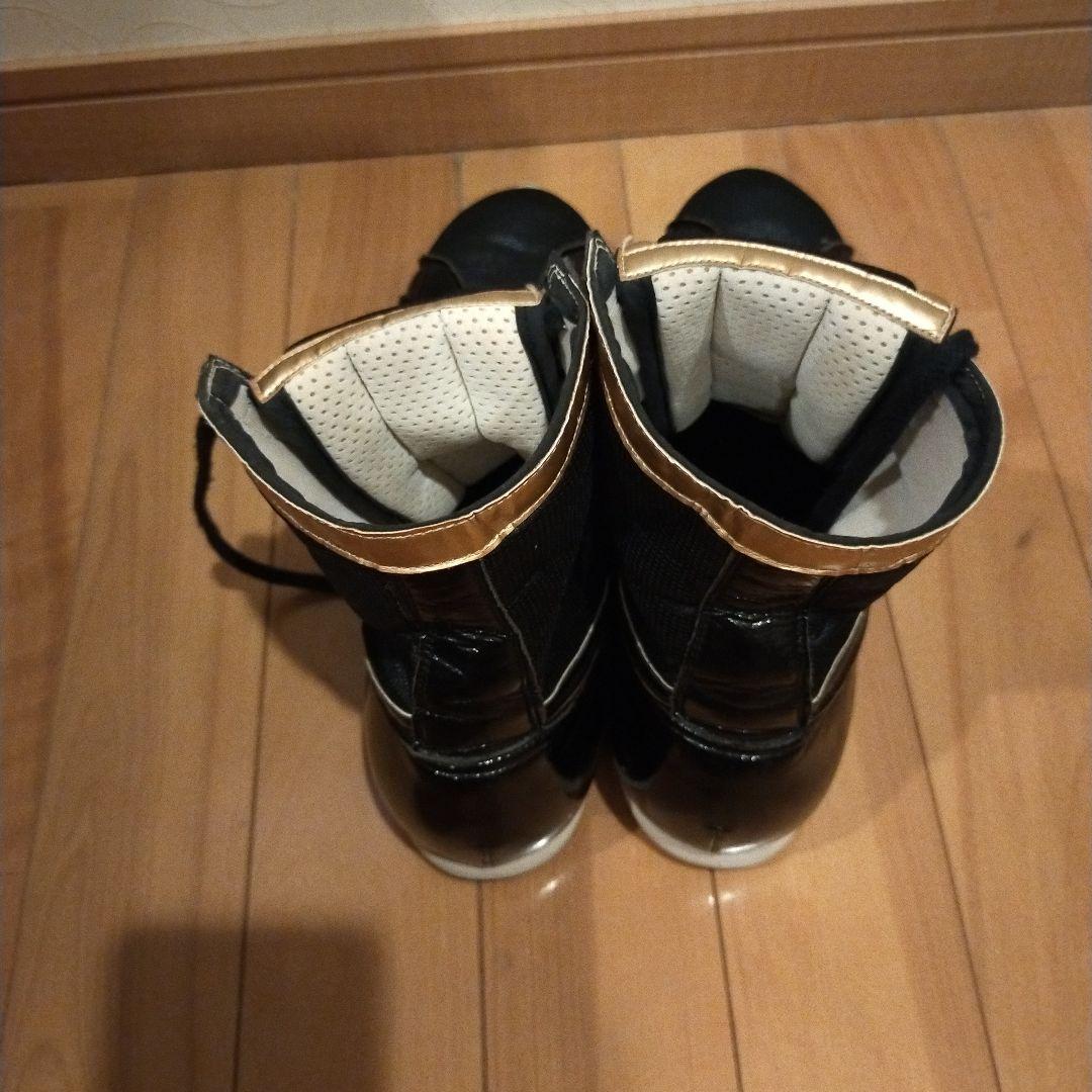 Mizuno ボクシングシューズ ブラック/ゴールド