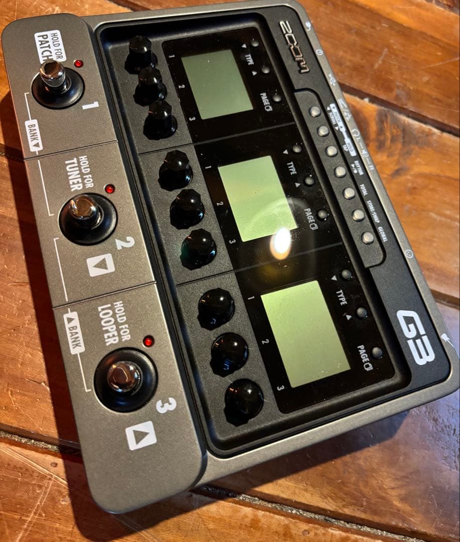 ZOOM G3 マルチエフェクター 保管品