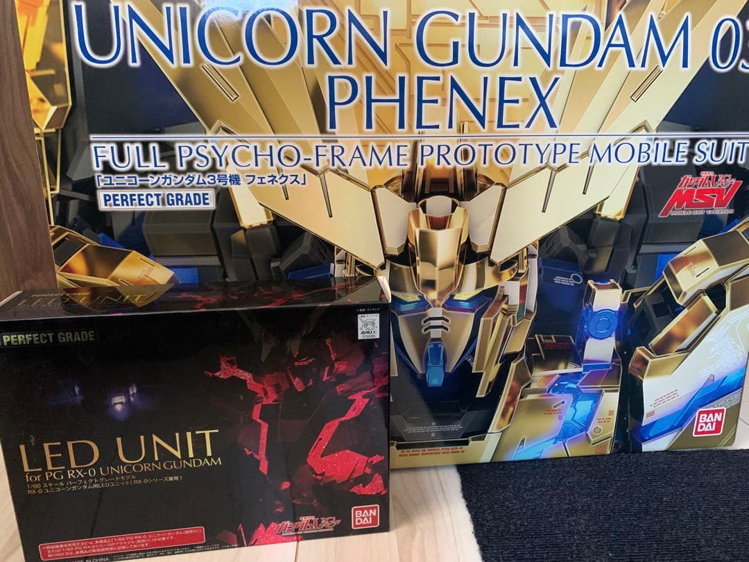 PG 1/60 フェネクス　ユニコーンガンダム3号機　素組み組立品