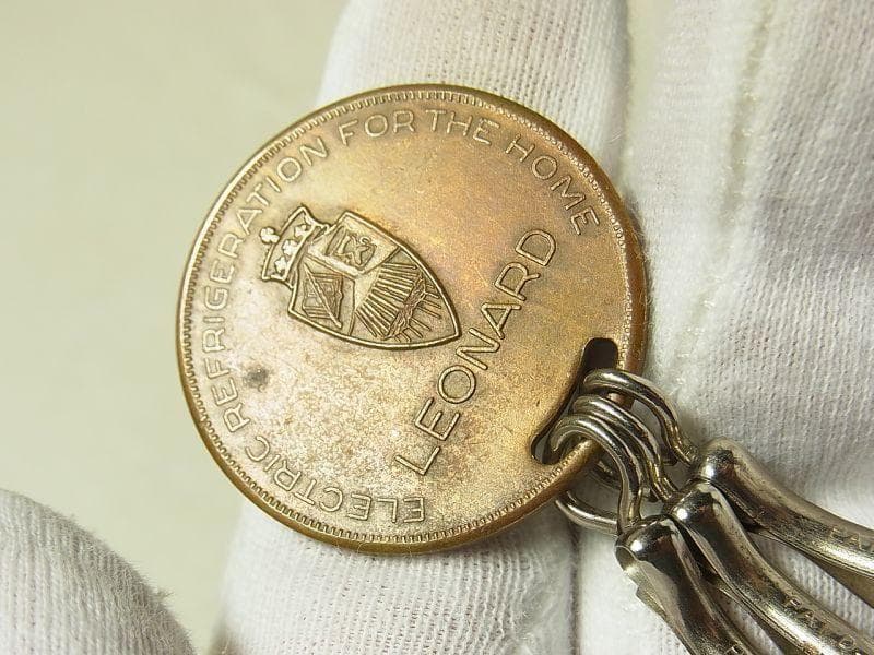 《k250》１９３３年 シカゴ万国博覧会 Leonard社 記念キーフォルダー
