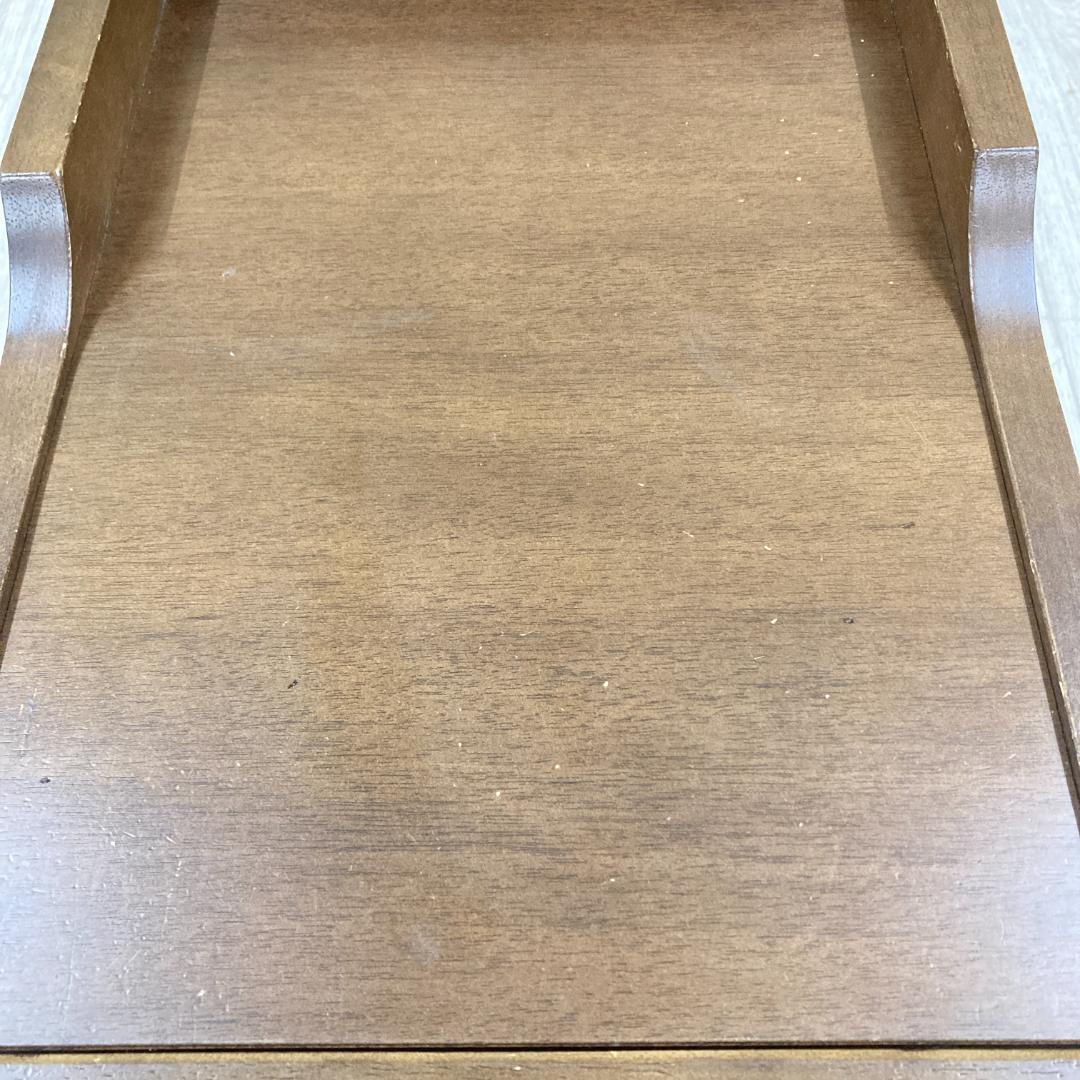 【カリモク】サイドテーブル　ナイトテーブル　電話台