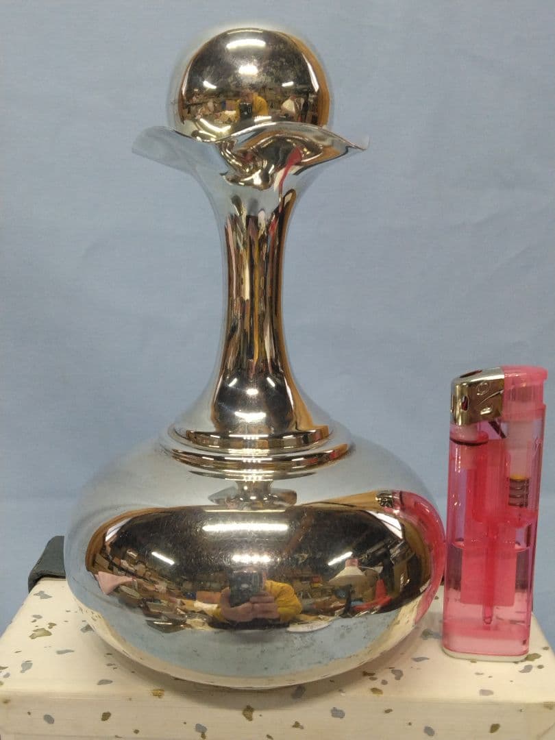 銀製品　デキャンタ　工芸品 ワイン　ブランデー