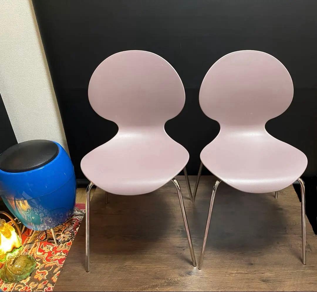 GALVANO TECNICA スタッキングチェア 2脚