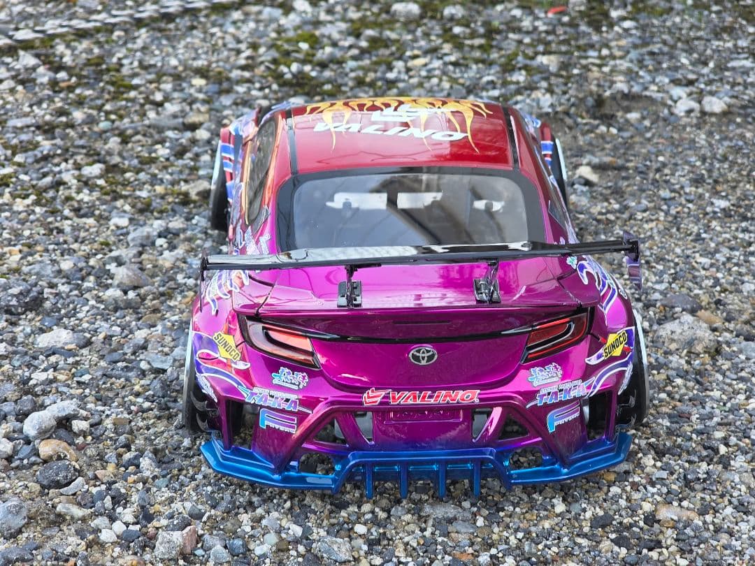 アディクション　GR86 　中村直樹選手アライブフーン仕様ラジコンホディ