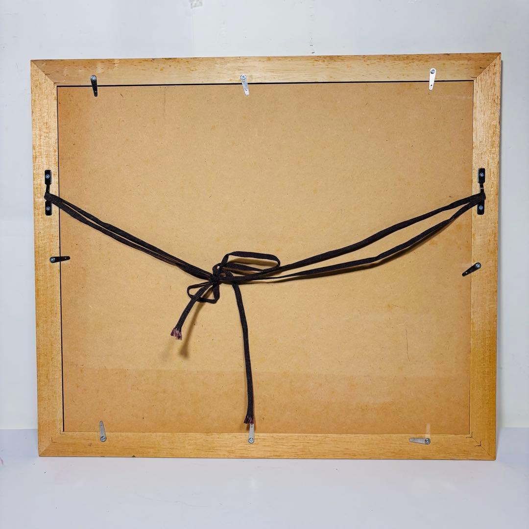 ★アンティーク水彩画　押田洋子　『セーヌ川沿いのニューとポイント』サイン入り