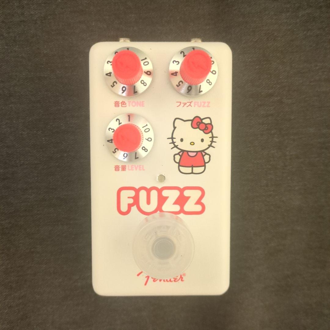限定　白　Fender Hello Kitty Fuzz ギターエフェクター