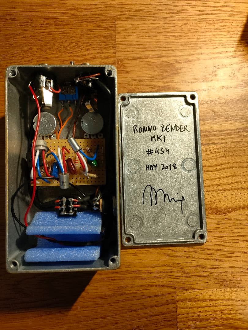 Manlay Sound RONNO BENDER ギターエフェクター