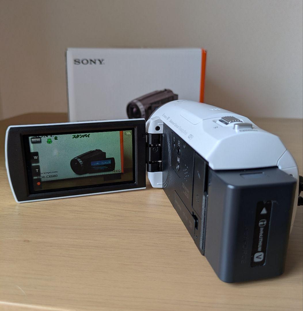 【稼働品】SONYハンディカムHDR-CX680 2017年製