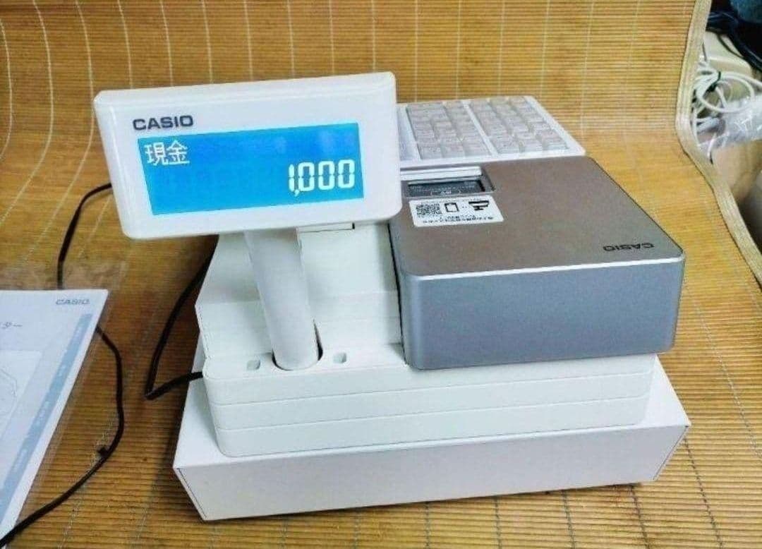 カシオレジスター　SR-CS550　スマホ連携Bluetooth　592259