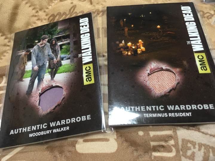 ウォーキングデッド 小道具・衣装カード レア！