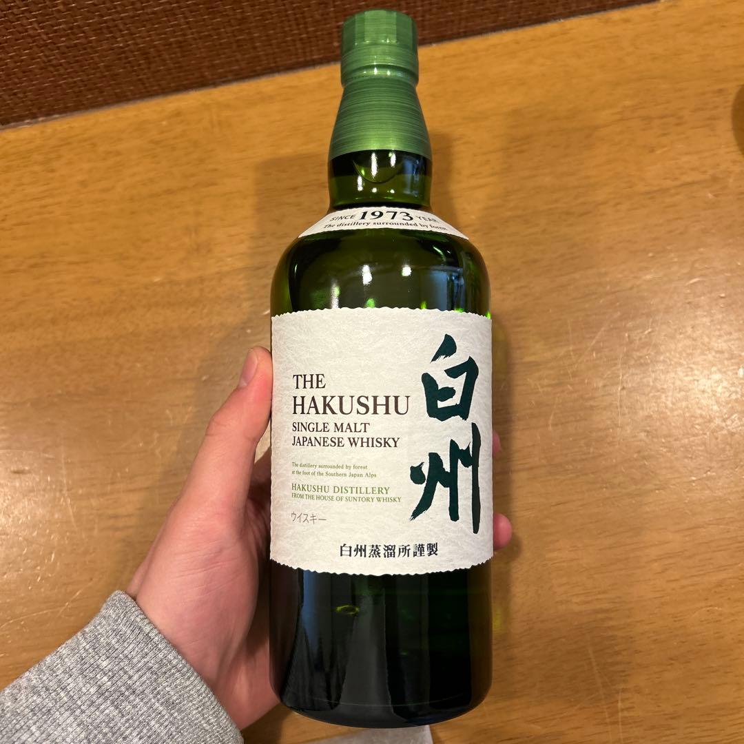 白州　シングルモルトウイスキー　700ml 新品箱付き