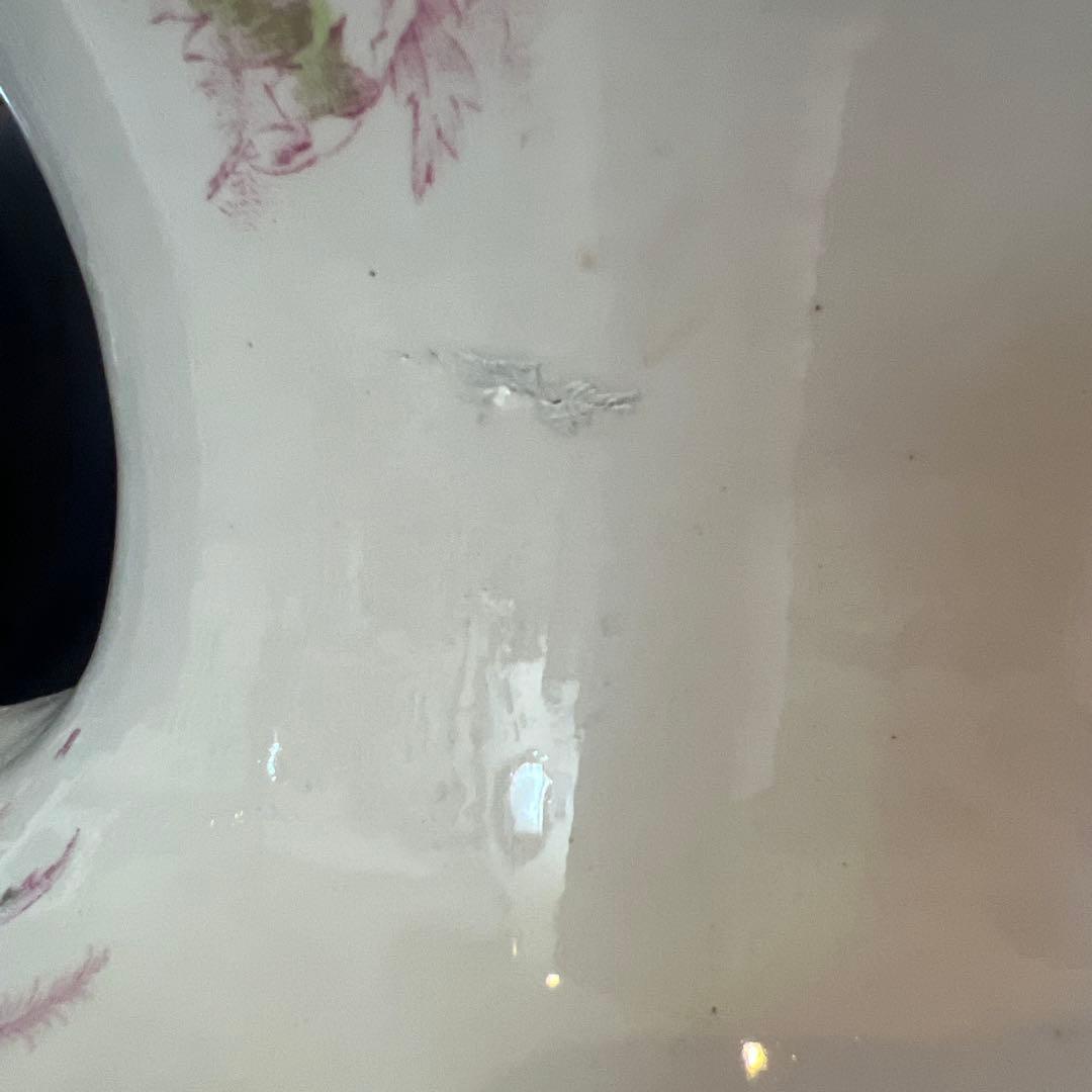 英国アンティークヴィクトリア朝トランスファーウェアウオーター