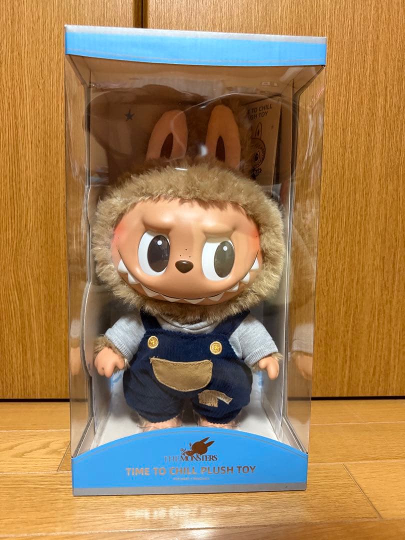 ぬいぐるみ LABUBUTIME TO CHILL VINYL PLUSH TOY DOLL