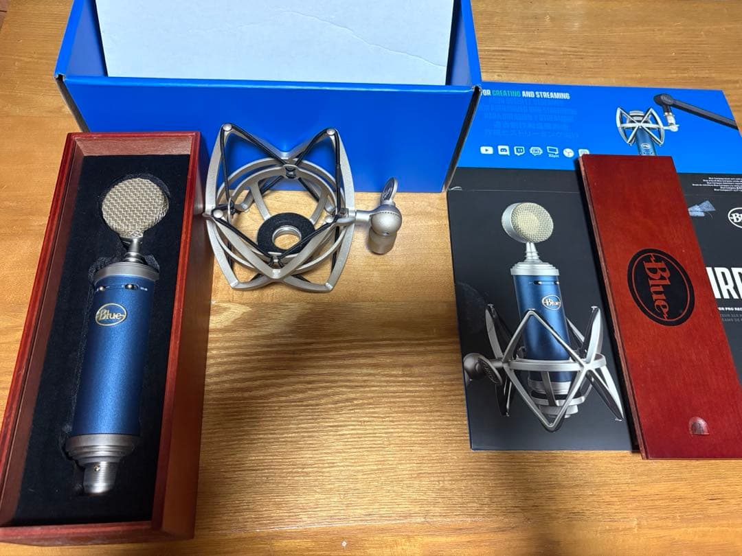 Bluebird SL コンデンサーマイク ショックマウント付き