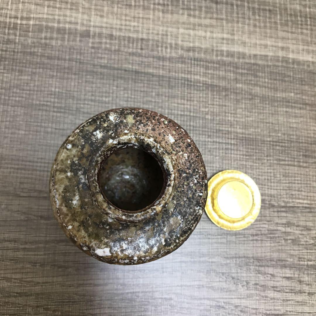 茶道具 信楽焼茶入 ４代高橋楽斎