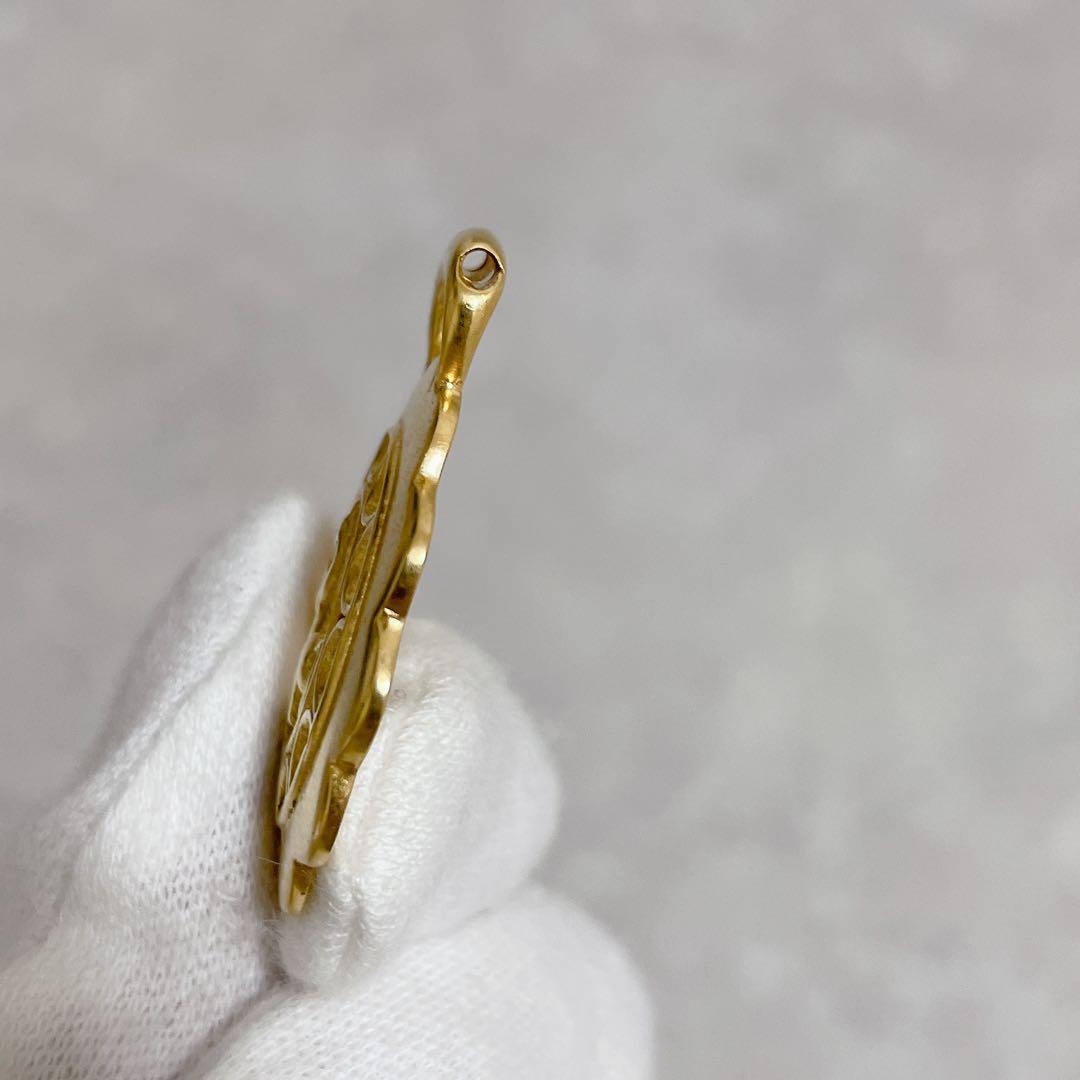 美品　エルメス　ホース　シュバル　ピンブローチ　ネックレストップ