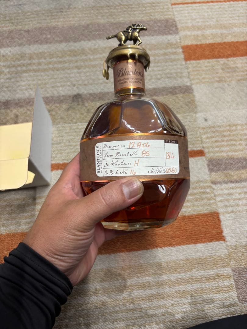 ウイスキー Blanton's Single Barrel Bourbon 750ml