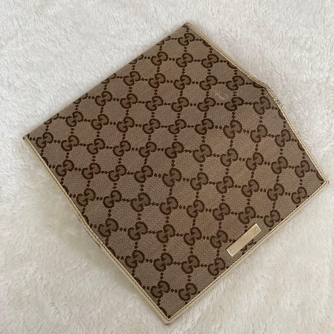 GUCCI 長財布&キーケースセット ベージュブラウン キャンバス グッチ箱付き