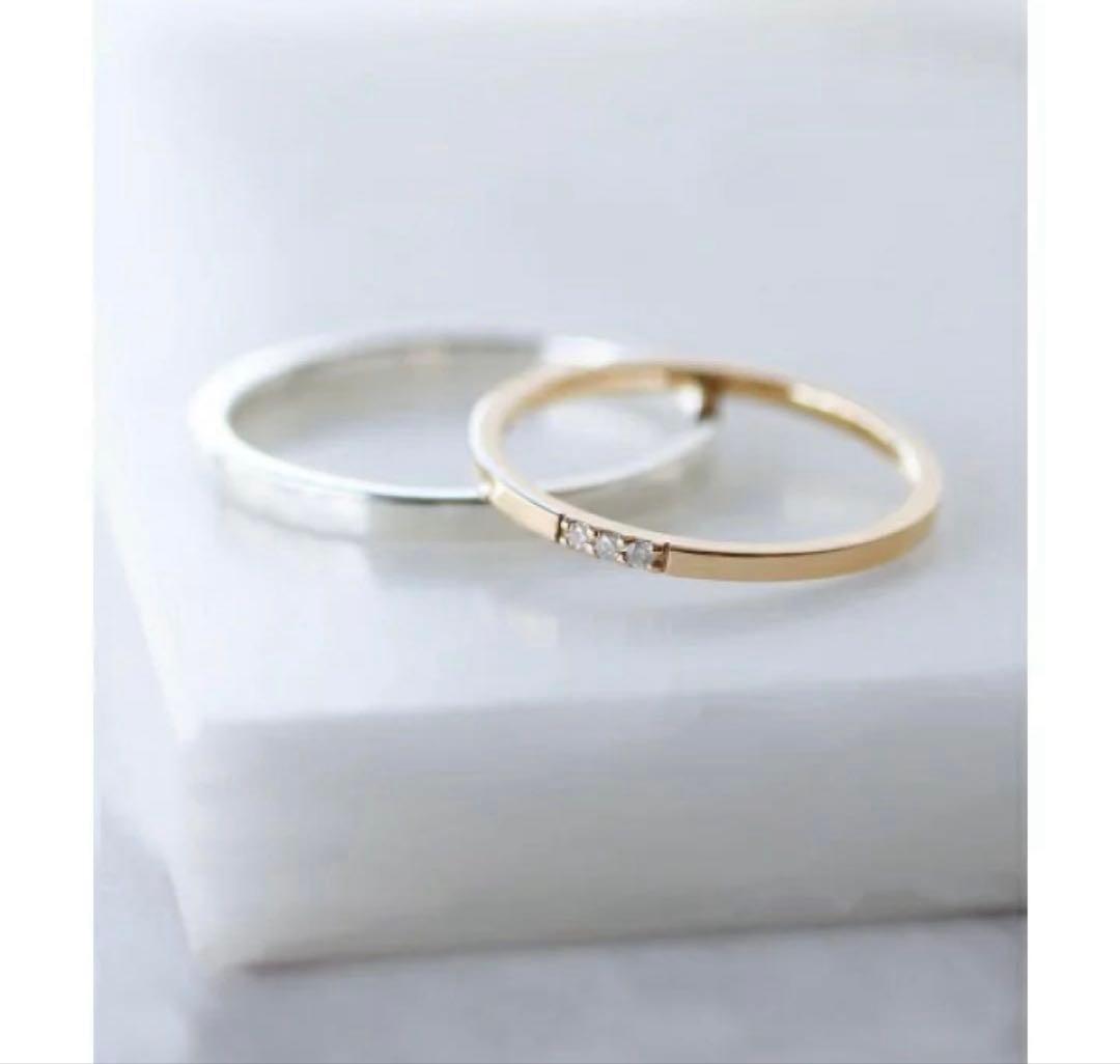 新品 シエナロゼ ジュレ 7号 リング 指輪 K10 SIENAROSE