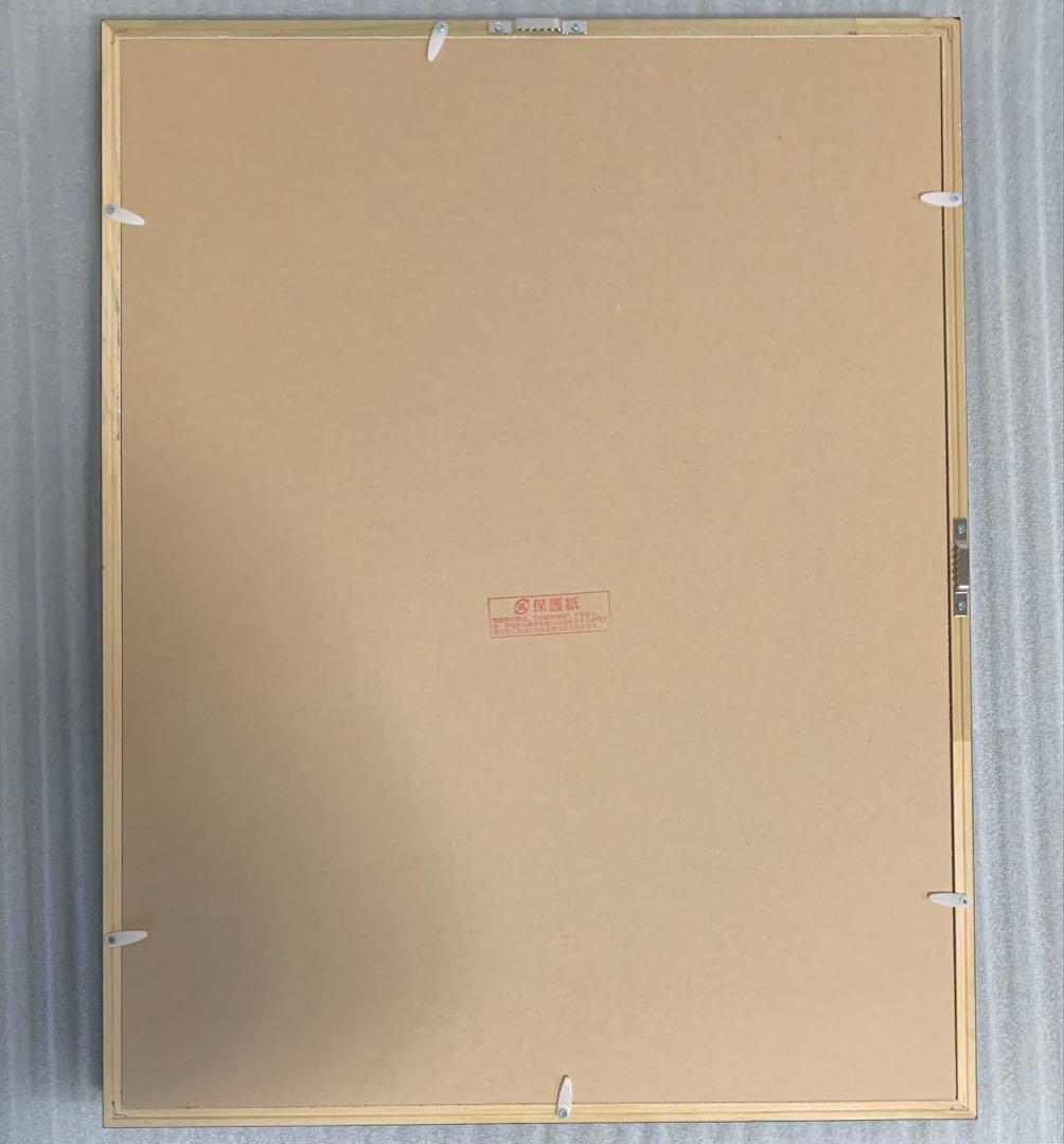 仮面ライダー1号×ヤマグチノリカズ 木版画 限定100 額入　バンダイ 額装