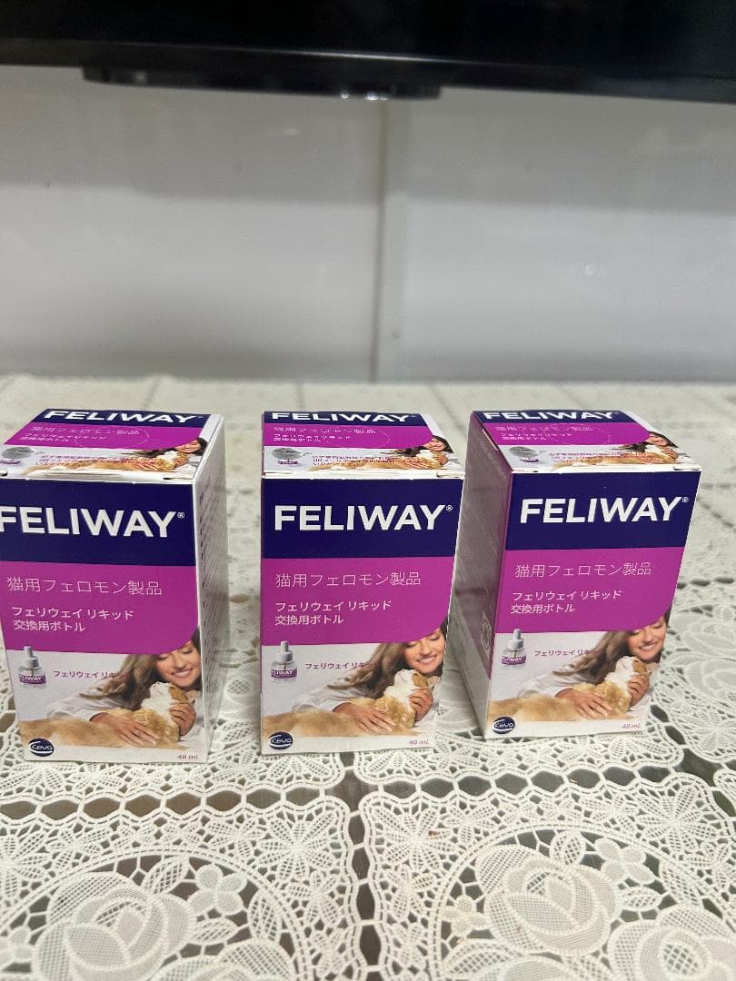 フェリウェイ 専用拡散器＋新品リキッド48ｍｌ各3個セット