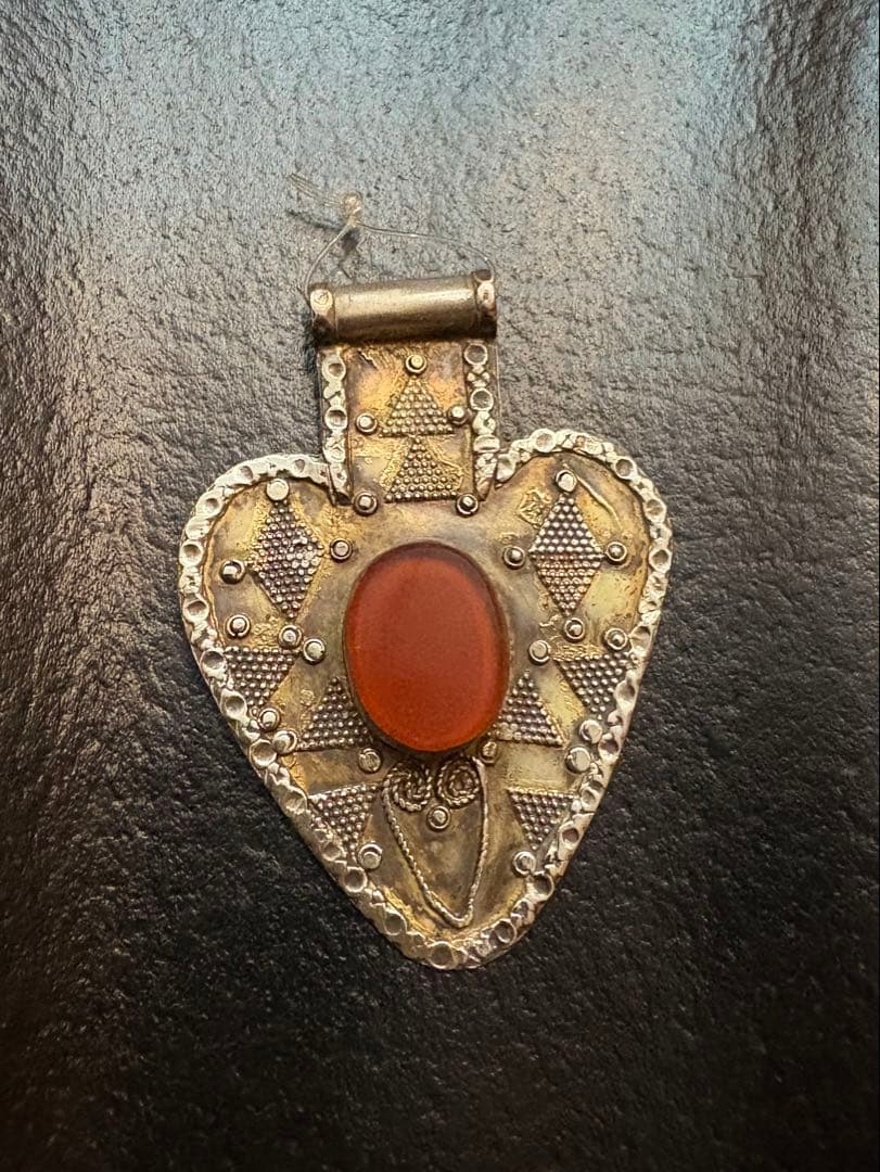 ヴィンテージシルバー製ペンダントトップ