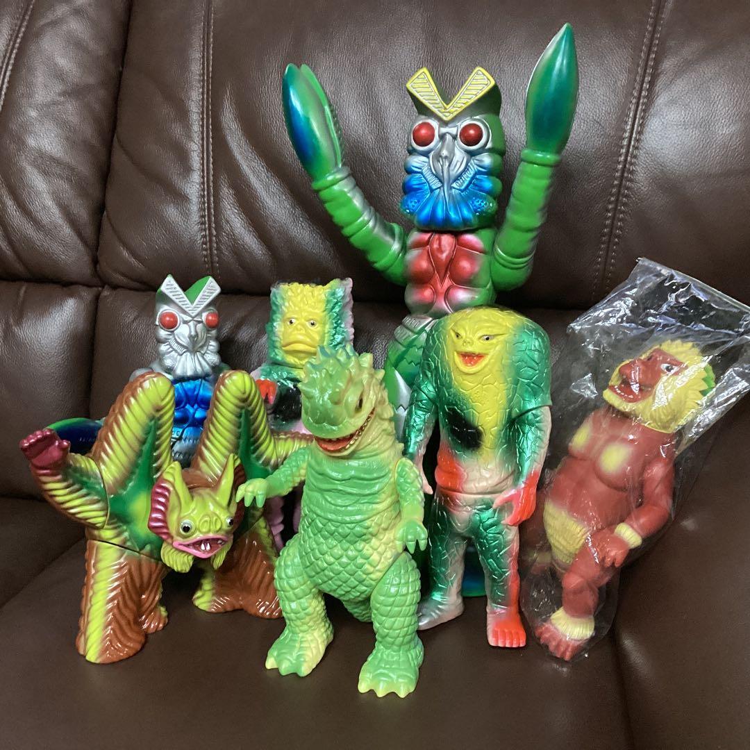 ブルマァクM1号　怪獣7体セット　バラ売り値引不可　袋なし美品　現状現品渡し