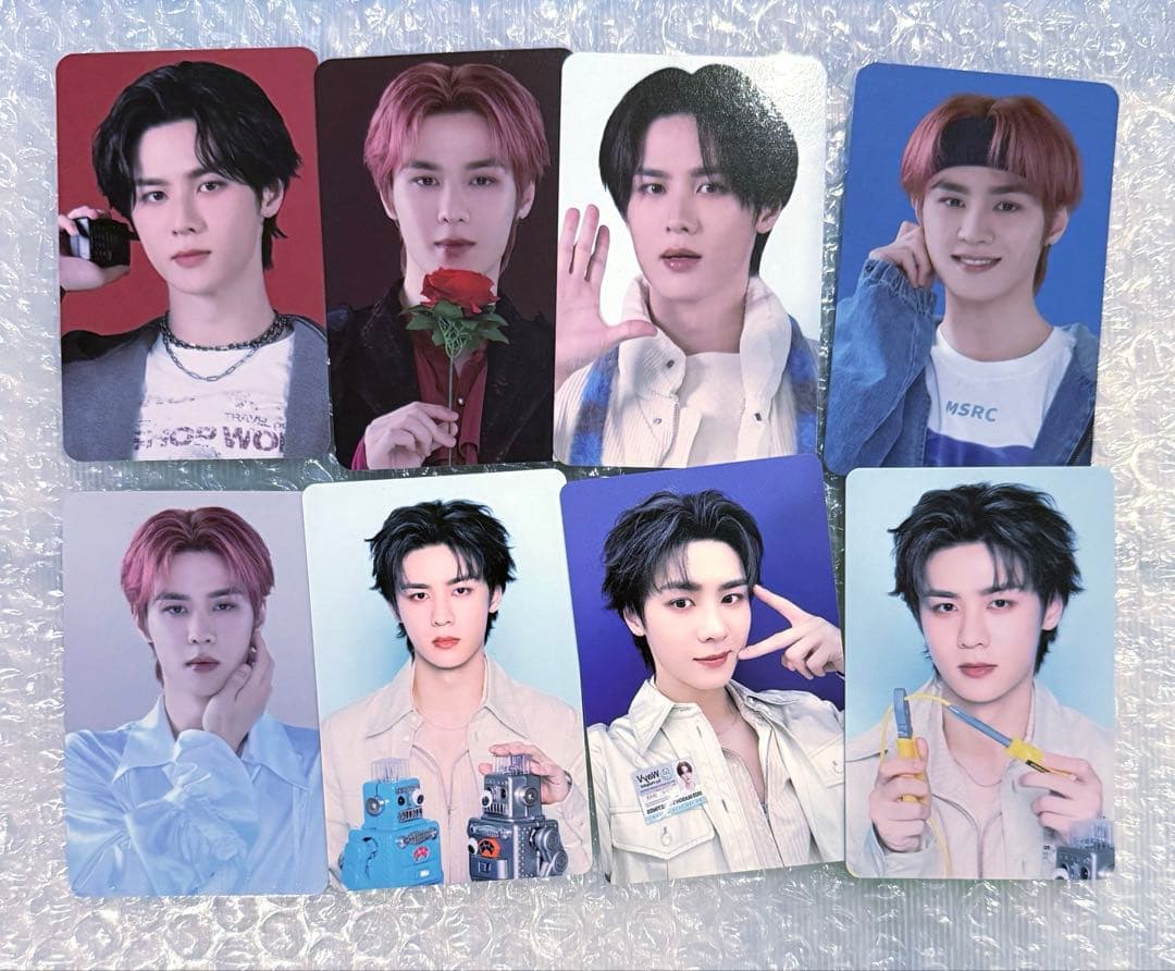 直筆サイン　威神V WayV クン 钱锟 亲笔签名　当選 ポラロイド 大量トレカ