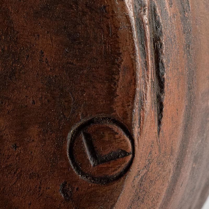 桂又三郎極め　江戸初期　古備前　人形徳利　共箱　V　9045