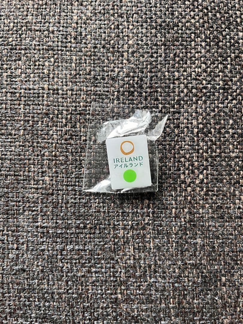 【未使用】アイルランド　万博スタッフ限定ピンバッジ
