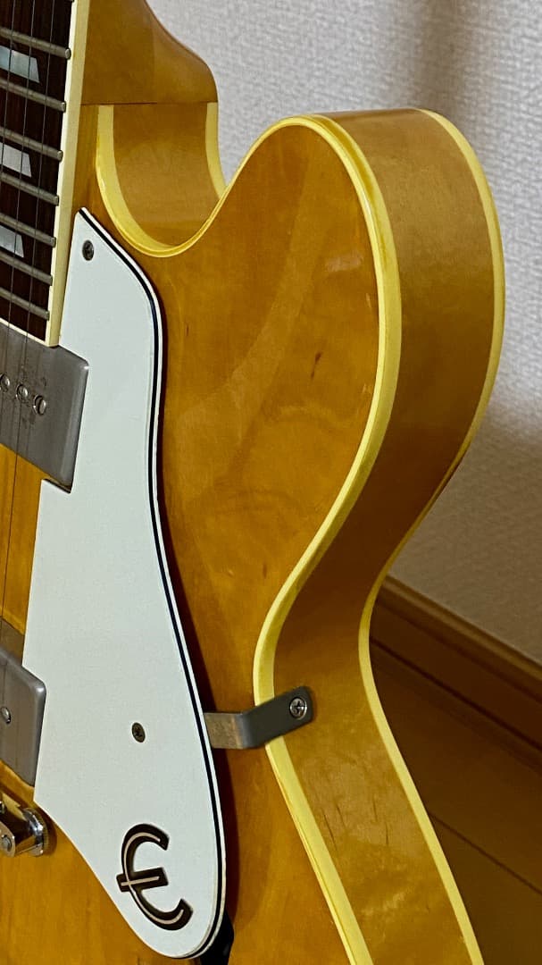 Epiphone Casino エピフォン カジノ 極上バーズアイ オレンジ
