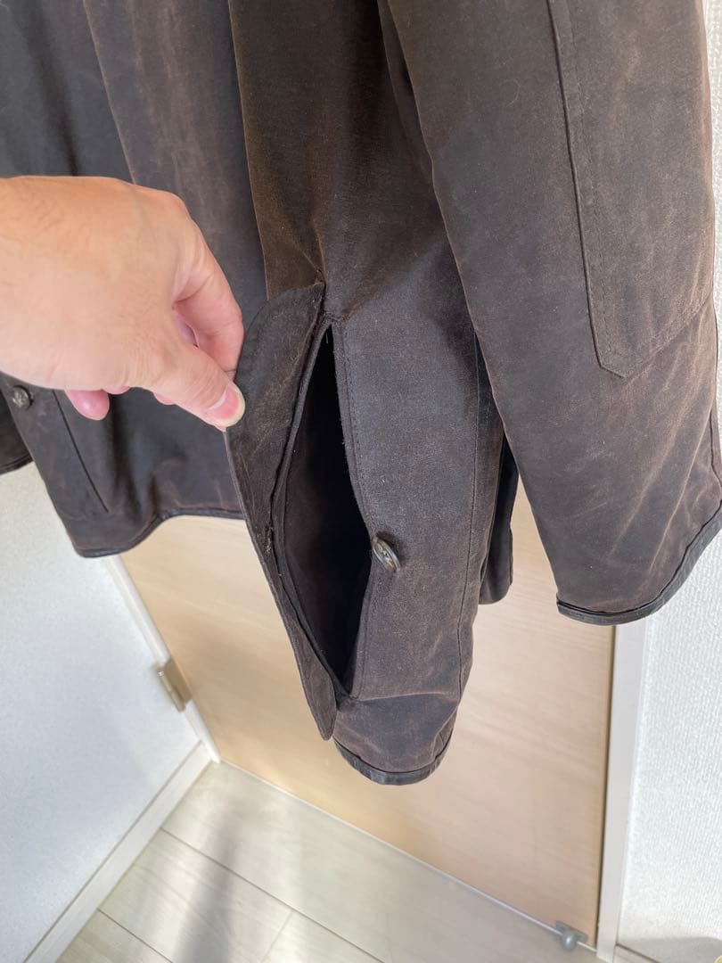 Barbour フード付きジャケット ダークブラウン　ビューチャンプXL