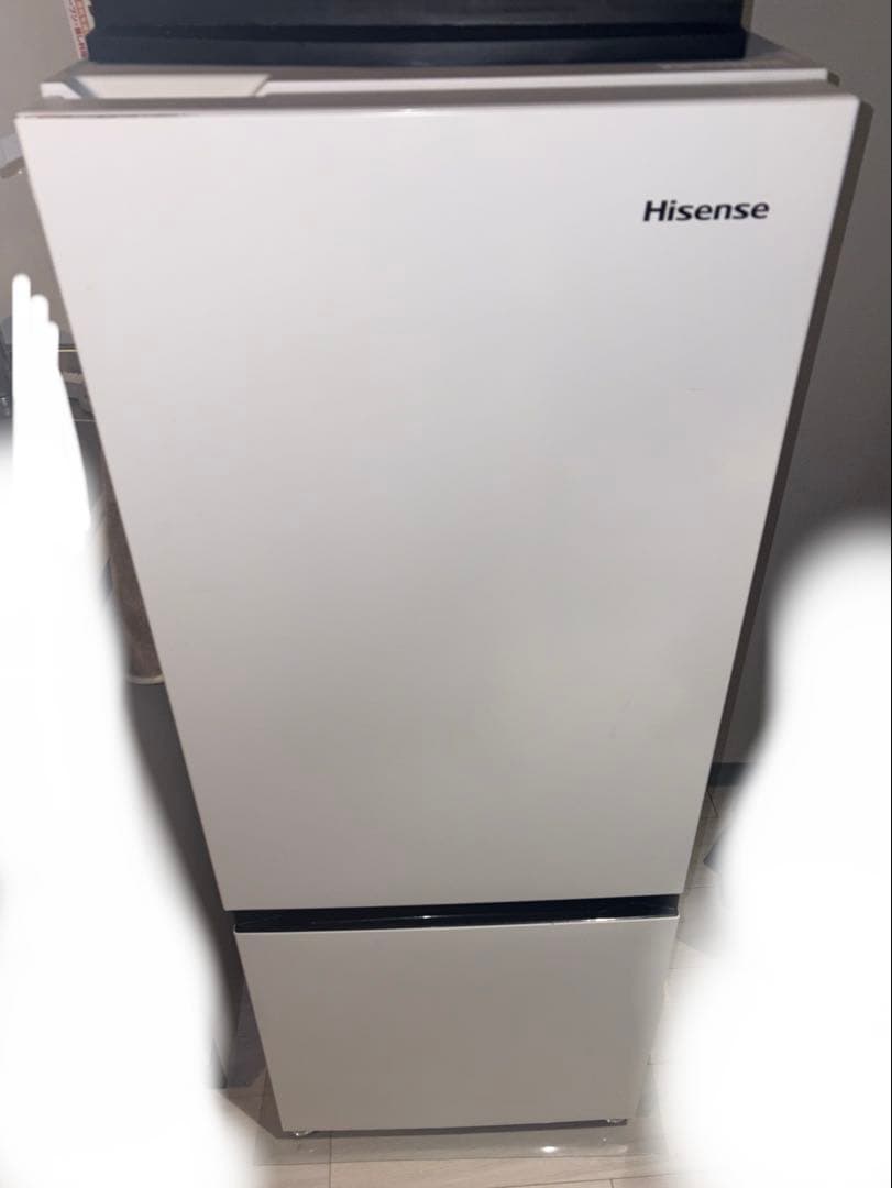 Hisense 冷蔵庫 ホワイト　162L