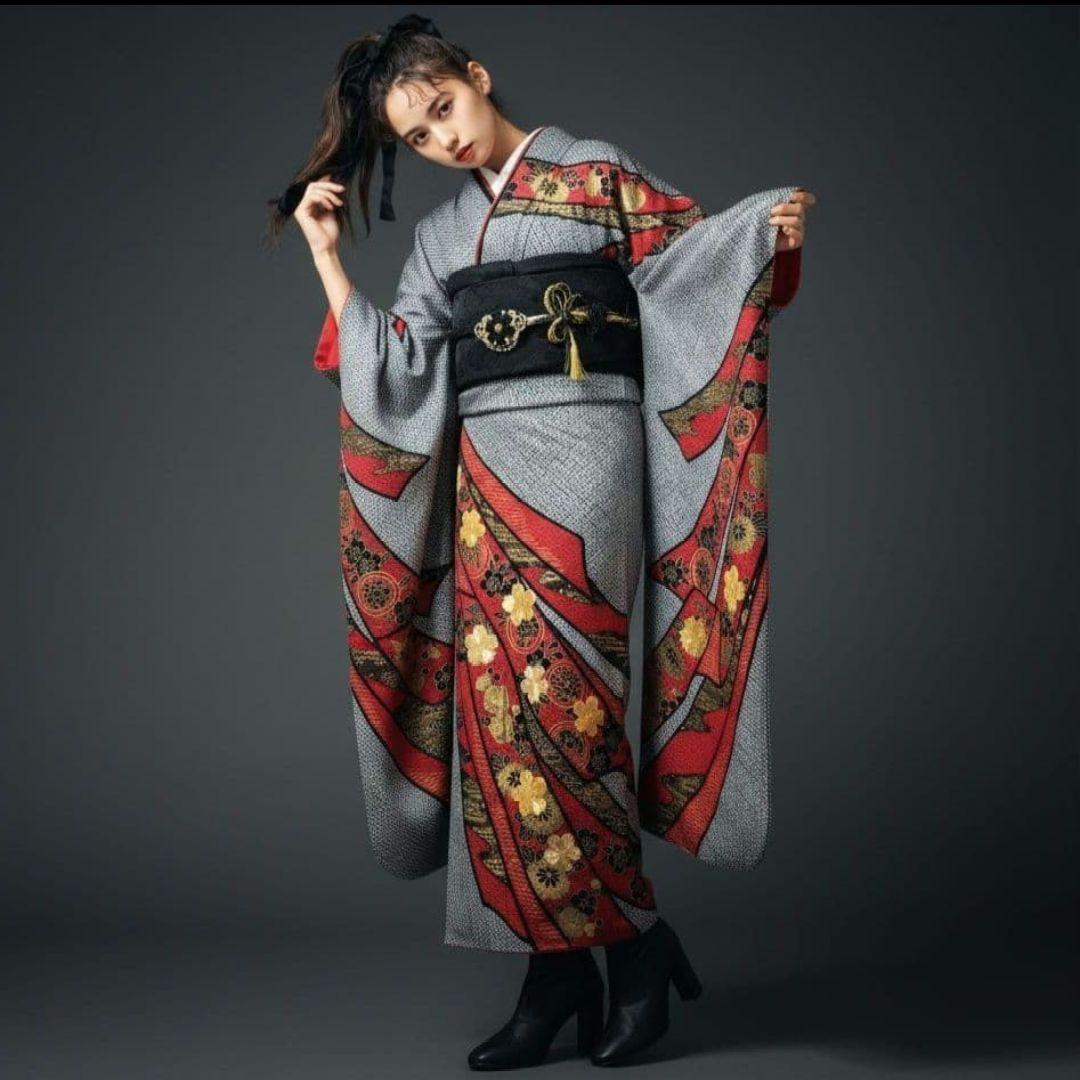 大特価SALE☆振袖フルセット・成人式・総絞り・本絞り・金駒刺繍・金彩加工