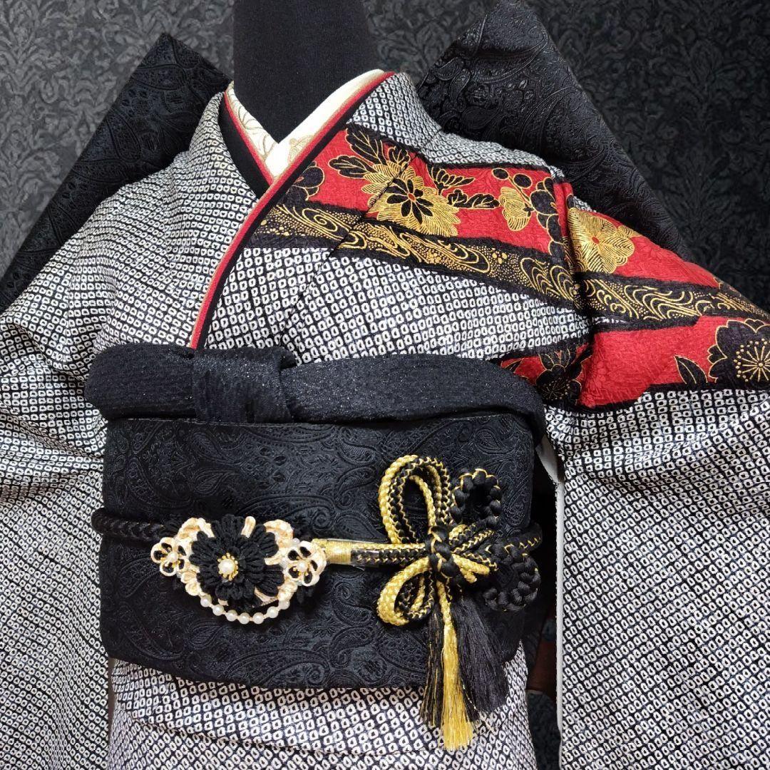 大特価SALE☆振袖フルセット・成人式・総絞り・本絞り・金駒刺繍・金彩加工