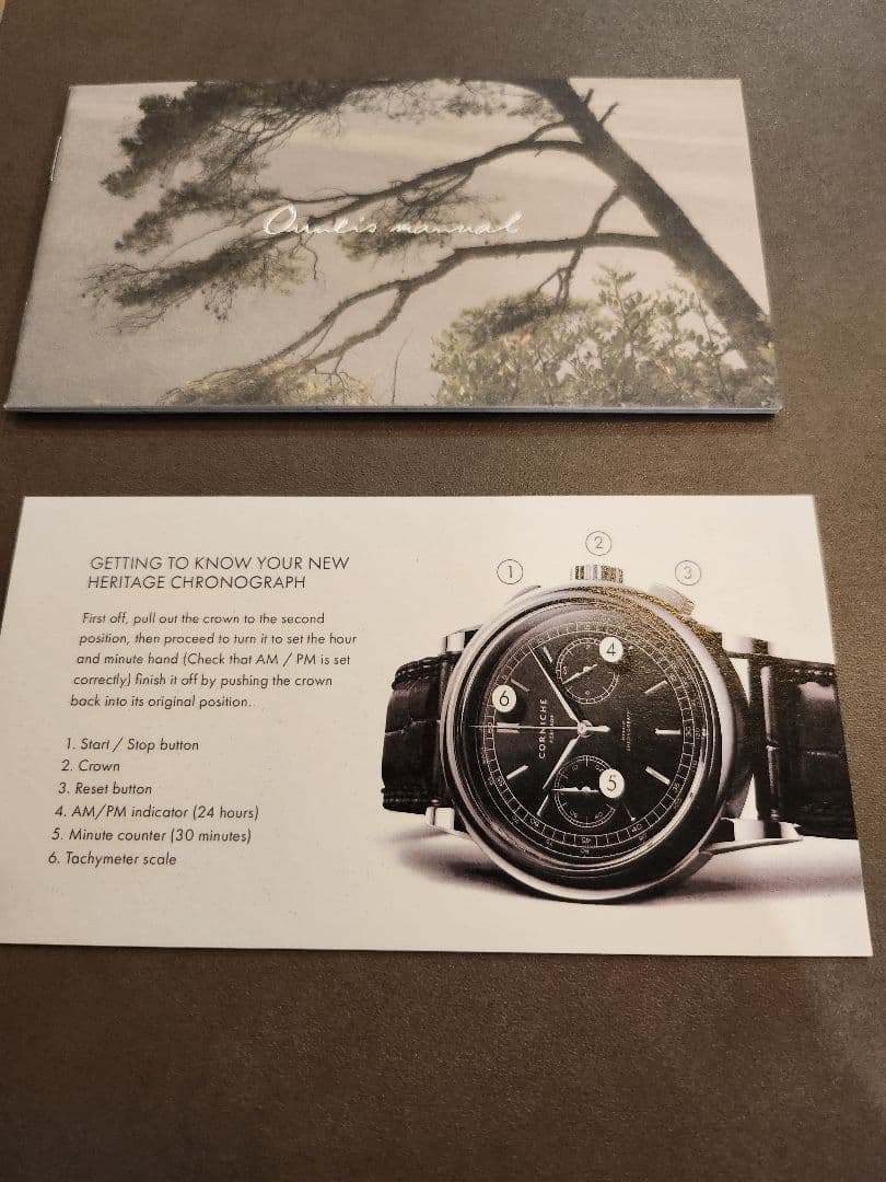 日本150本限定！コーニッシュ ヘリテージ クロノグラフ シエルノクターン II