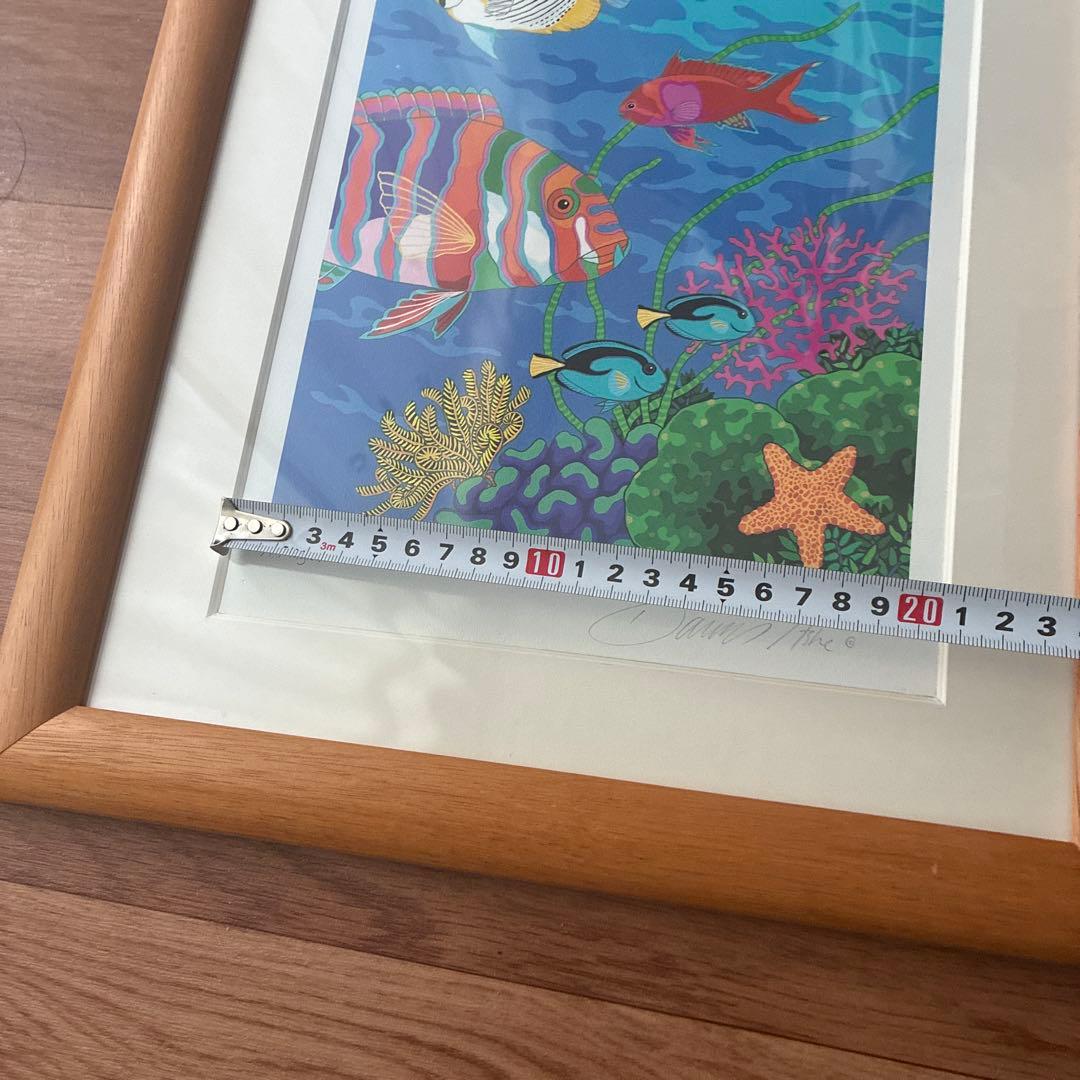 貴重　本人サイン David Ashe シルクスクリーン